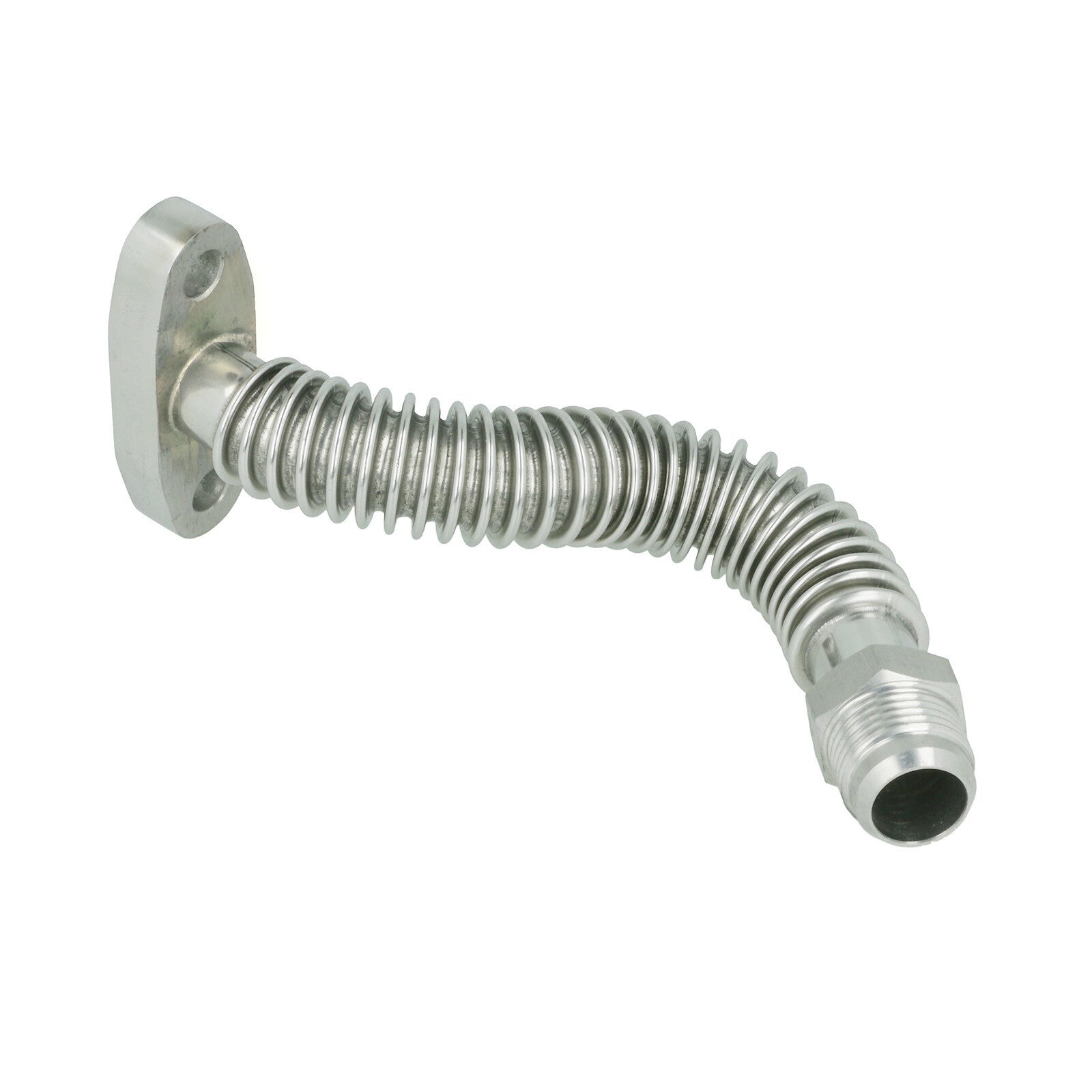 Turbozentrum 248557 Oil return flange T3 / T4 pipe flexible - long version