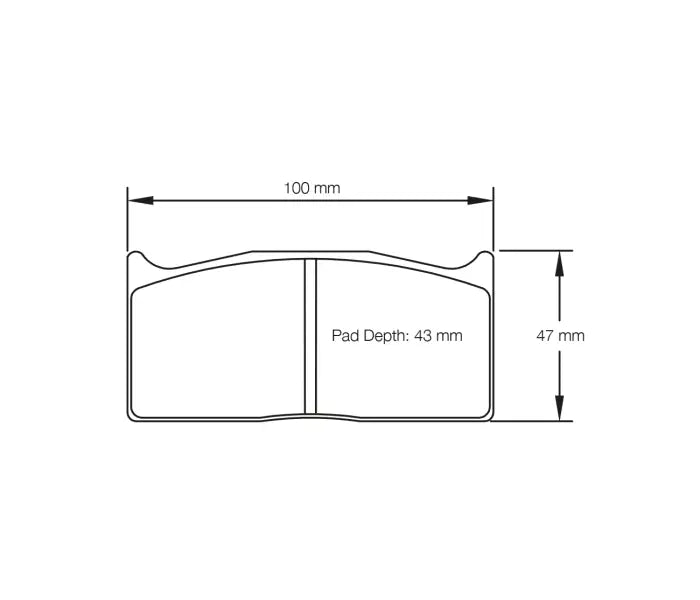 Pagid S1283T5EB01 Brake Pad S1283 RST 5E (bedded)