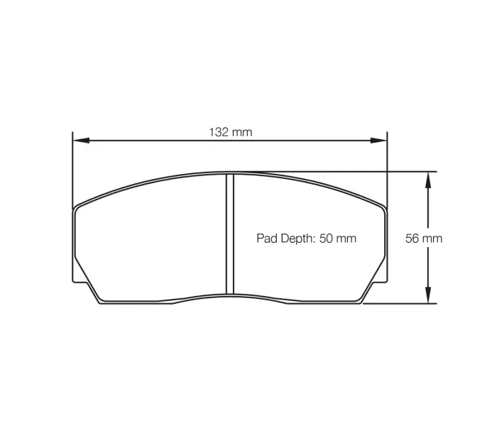 Pagid S1361T01B01 Brake Pad S1361 RST 1 (bedded)