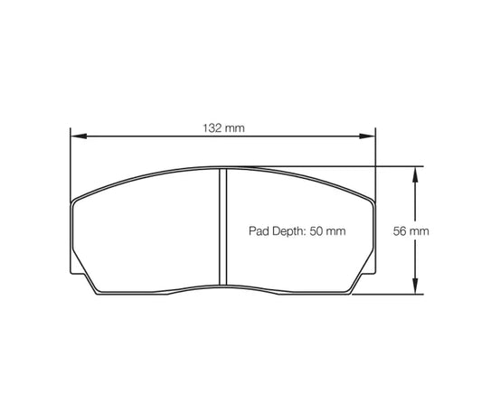 Pagid S1361T5E001 Brake Pad S1361 RST 5E