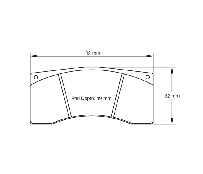 Pagid S1607T5EB01 Brake Pad S1607 RST 5E (bedded)