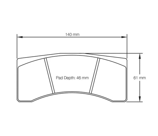 Pagid S1617T5EB01 Brake Pad S1617 RST 5E (bedded)