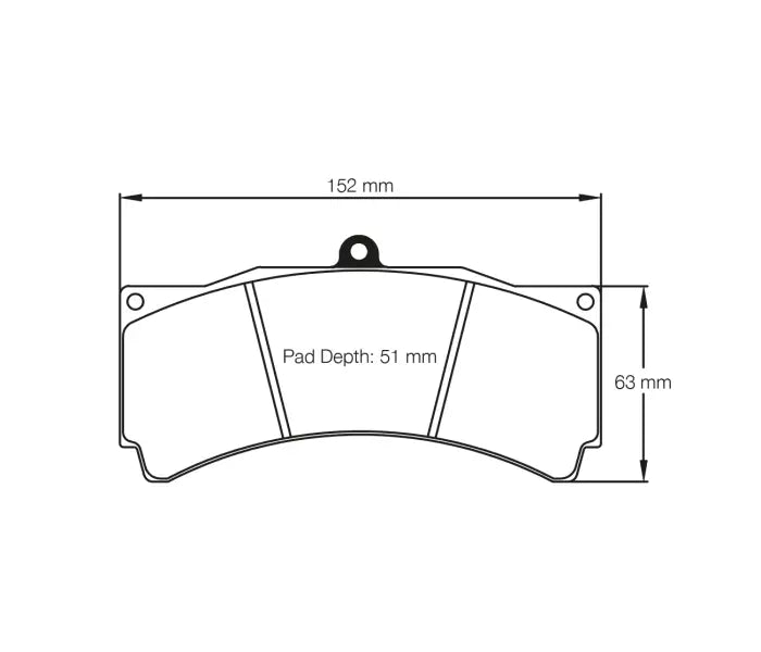 Pagid S1903L01B01 Brake Pad S1903 RSL 1 (bedded)