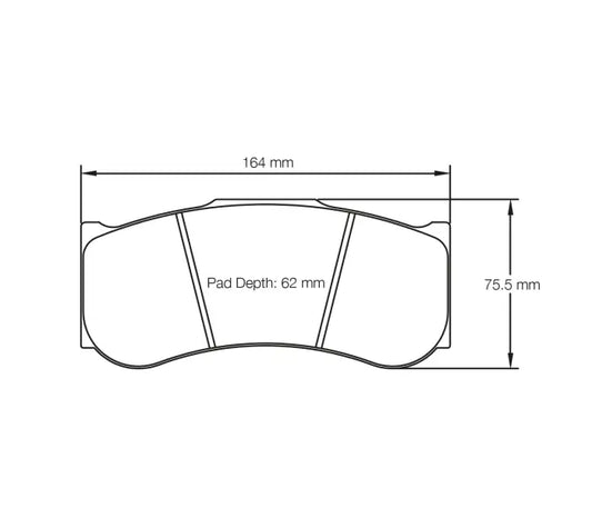 Pagid S2019L2E001 Brake Pad S2019 RSL 2E
