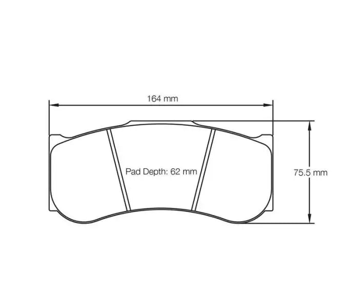 Pagid S2019RSX001 Brake Pad S2019 RSX