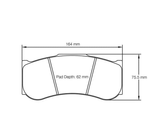 Pagid S2019RSX001 Brake Pad S2019 RSX