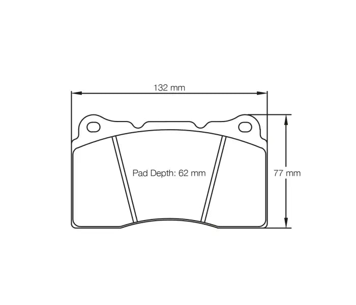 Pagid S2487R29B01 Brake Pad S2487 RSL 29 (bedded)