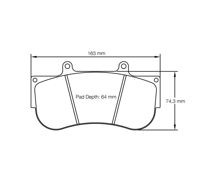 Pagid S2564L1E001 Brake Pad S2564 RSL 1E