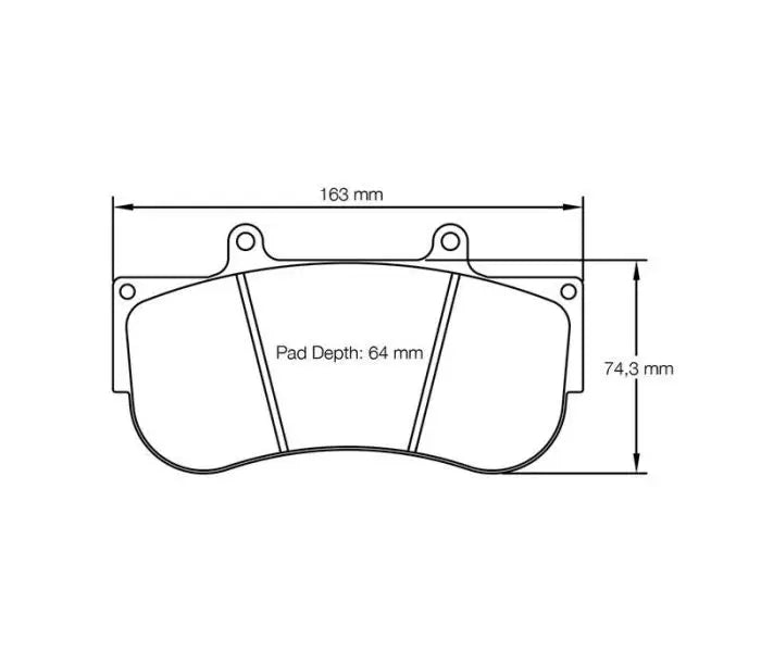 Pagid S2564T05001 Brake Pad S2564 RST 5