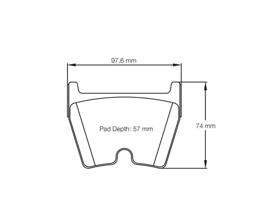 Pagid S2931R29B01 Brake Pad S2931 RSL 29 (bedded)