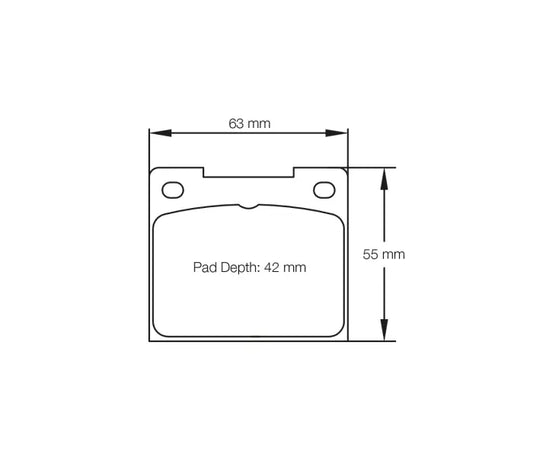 Pagid S3102R29B01 Brake Pad S3102 RSL 29 (bedded)