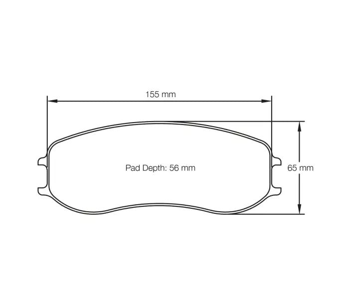 Pagid S4928L02B01 Brake Pad S4928 RSL 2 (bedded)
