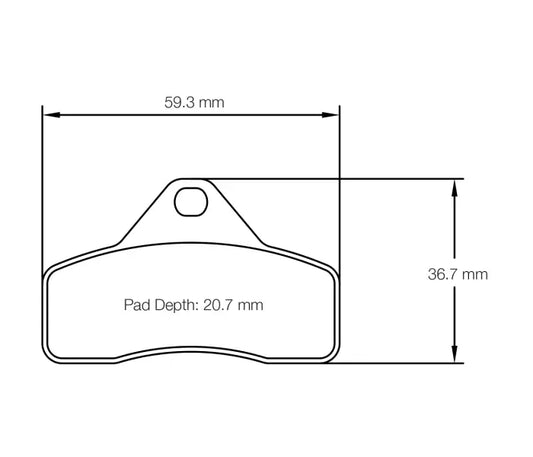 Pagid S5102K01001 Brake Pad S5102 K 1