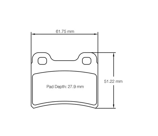 Pagid S5105K01001 Brake Pad S5105 K 1