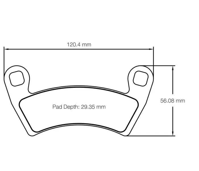 Pagid S6000UT2001 Brake Pad S6000 UT 2