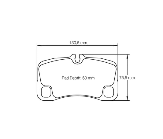 Pagid S8008R29B01 Brake Pad S8008 RSL 29 (bedded)