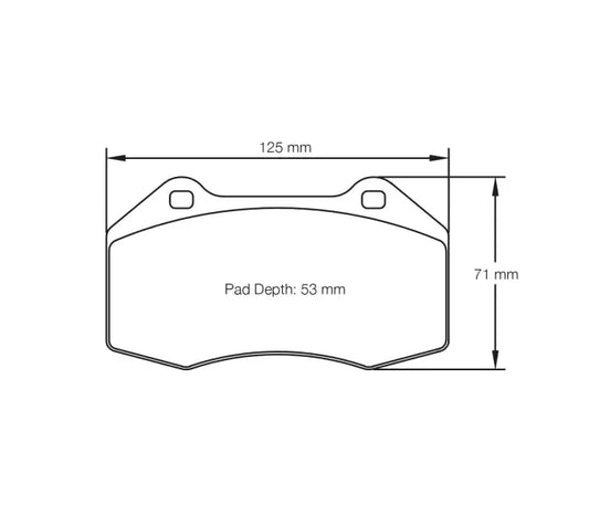 Pagid S8023R29B01 Brake Pad S8023 RSL 29 (bedded)