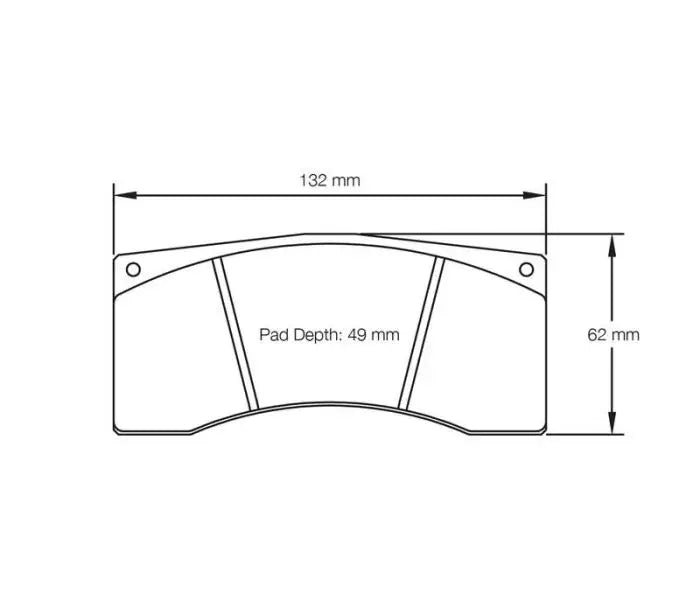Pagid S8037R29B01 Brake Pad S8037 RSL 29 (bedded)