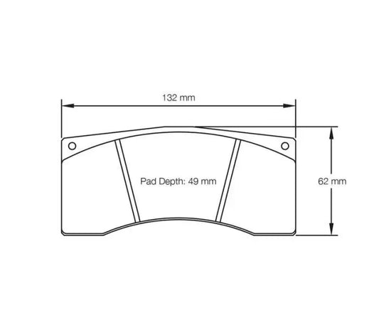 Pagid S8037R29B01 Brake Pad S8037 RSL 29 (bedded)