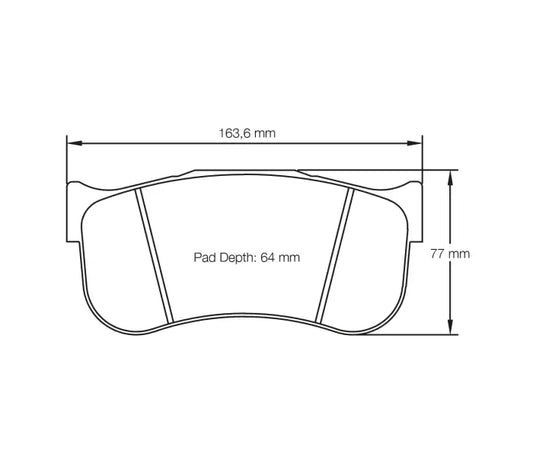 Pagid S8100L1E001 Brake Pad S8100 RSL 1E