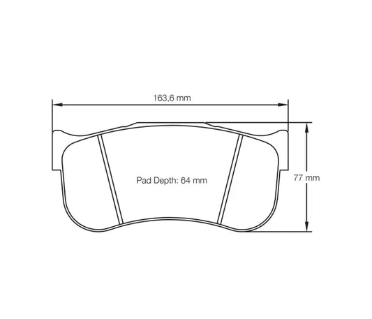 Pagid S8101L1E001 Brake Pad S8101 RSL 1E