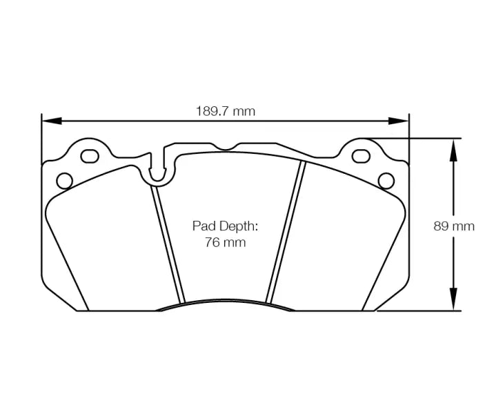 Pagid S8239R29001 Brake Pad S8239 RSL 29