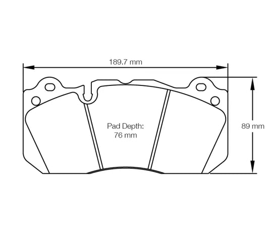 Pagid S8239R29001 Brake Pad S8239 RSL 29