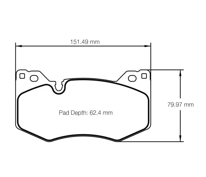 Pagid S8278R29001 Brake Pad S8278 RSL 29