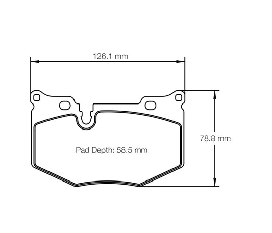 Pagid S8279R29001 Brake Pad S8279 RSL 29