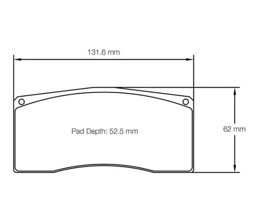 Pagid S8287R19001 Brake Pad S8287 RSL19