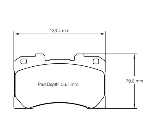 Pagid S8299R29001 Brake Pad S8299 RSL 29