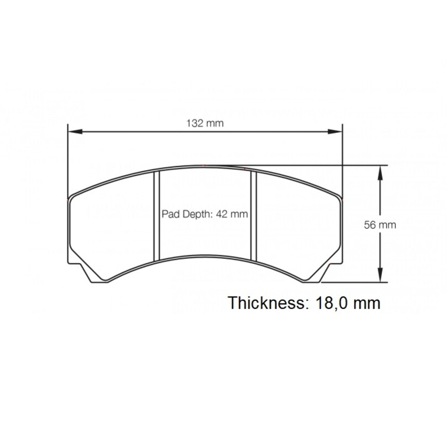 Pagid S8216L02001 Raceblok Set RSL2
