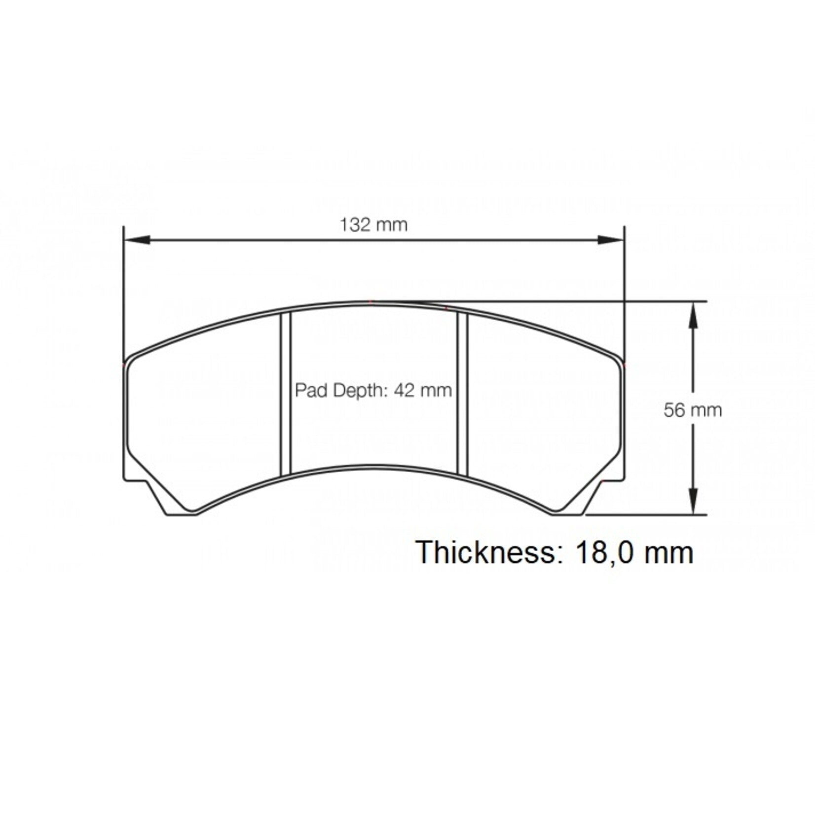 Pagid S8216L02001 Raceblok Set RSL2