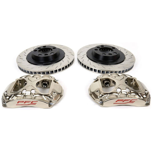 PFC 0380.0006 FRONT AND REAR BRAKE KIT (WITH 380 MM SLOTTED DISCS) FOR PORSCHE 911 GT3 (992)