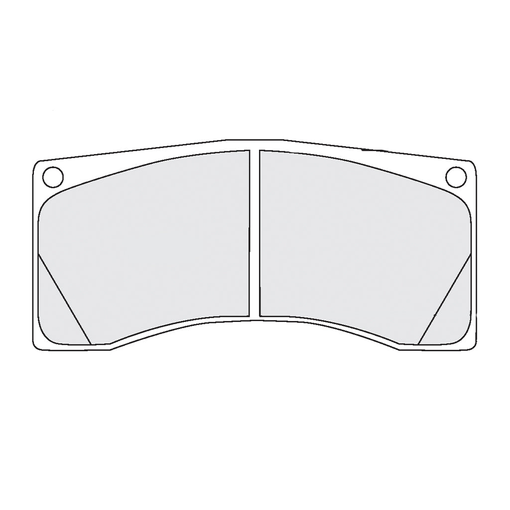 PFC 7700.19.26.44 REAR BRAKE PADS 19 CMPD 26 MM FOR PORSCHE 911 GT3 CUP (992) / GT3R (991 / 992)