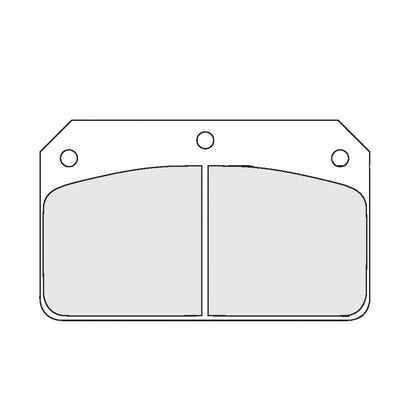 PFC 7752.68.12.44 BRAKE PADS 68 CMPD 12 MM FOR WILWOOD 4-PISTON CALIPER