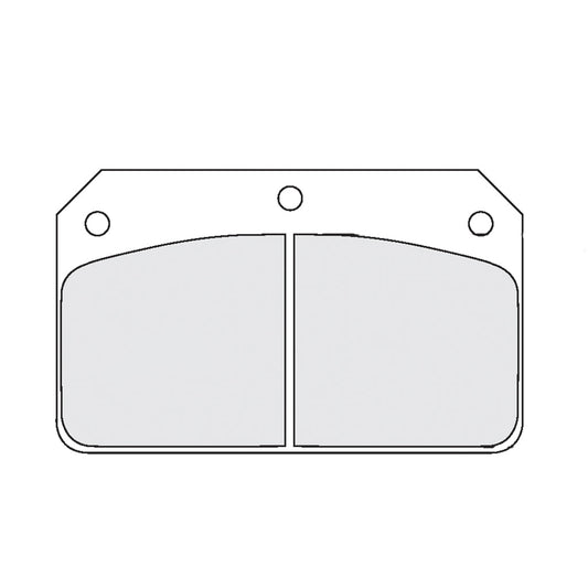 PFC 7752.68.15.44 BRAKE PADS 68 CMPD 15 MM FOR WILWOOD 4-PISTON CALIPER