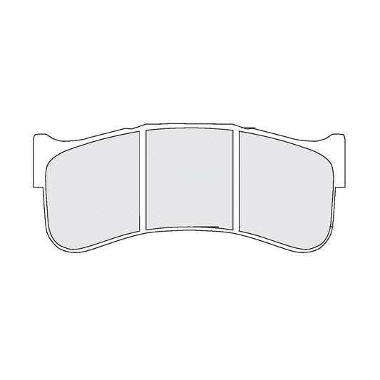 PFC 7797.40.25.44 BRAKE PADS 40 CMPD 25 MM FOR PORSCHE 911 GT2 (992) / AUDI R8 LMS