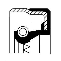 CORTECO CO01018323B Crankshaft Shaft Seal