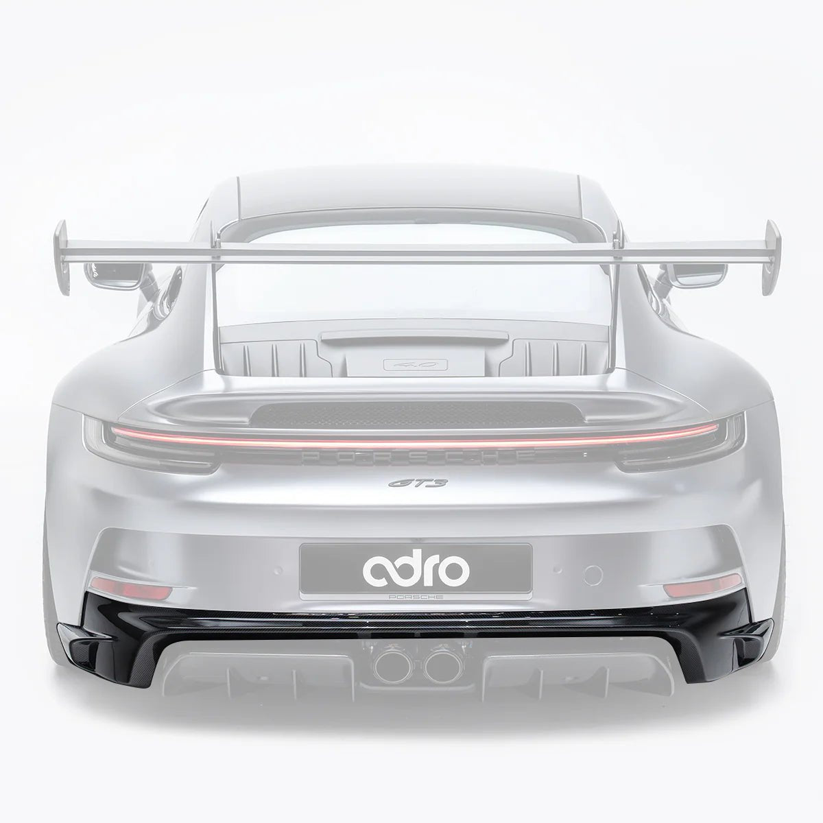 Adro A23A10-1301 PORSCHE 992.1 GT3 PRE-PREG CARBON FIBRE REAR APRON PANEL