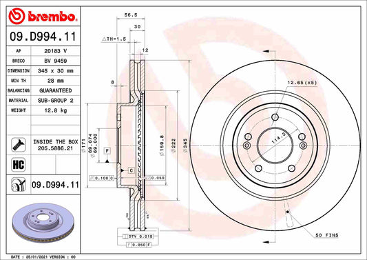 4 RIDE AB18-3045 Disc Brake Caliper Repair Kit