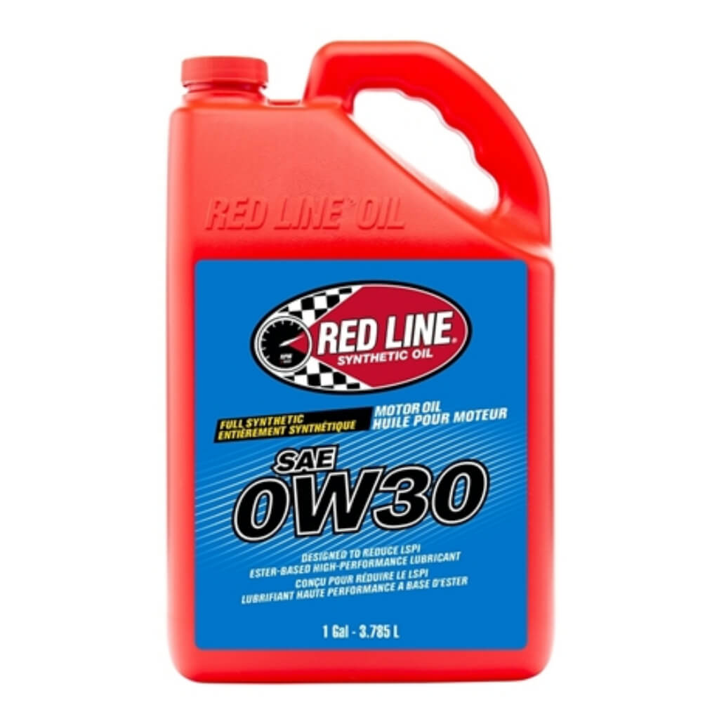 RED LINE OIL 11116 HIGH PERFORMANCE MOTOR OIL 0W30 18.93 L (5 GAL)