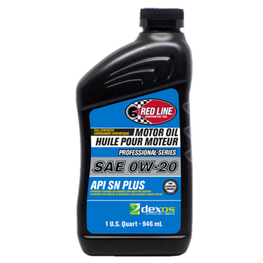 RED LINE OIL 12804 PROFESSIONAL SERIES MOTOR OIL 0W20 0.95 L (1 QT)