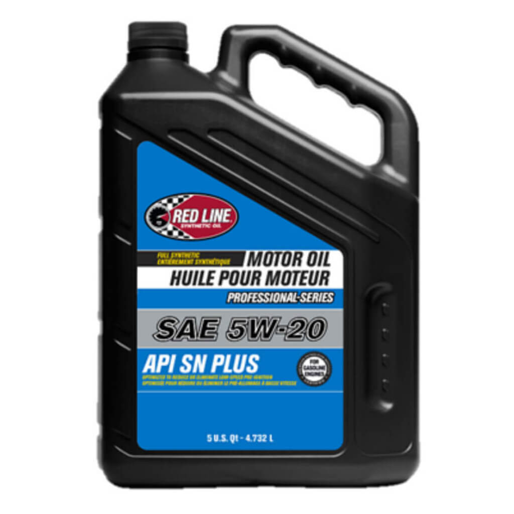 RED LINE OIL 12815 PROFESSIONAL SERIES MOTOR OIL 5W20 4.73 L (5 QT)