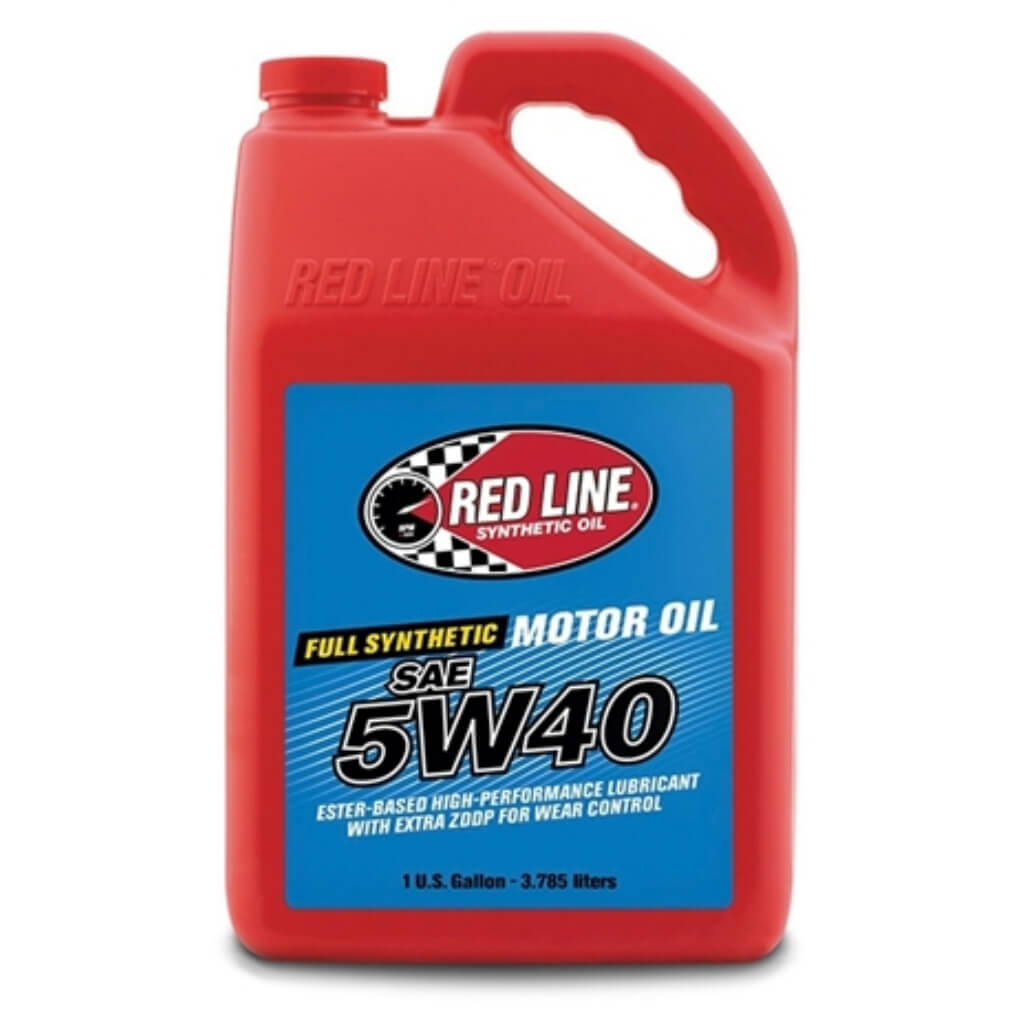 RED LINE OIL 15405 HIGH PERFORMANCE MOTOR OIL 5W40 3.8 L (1 GAL)