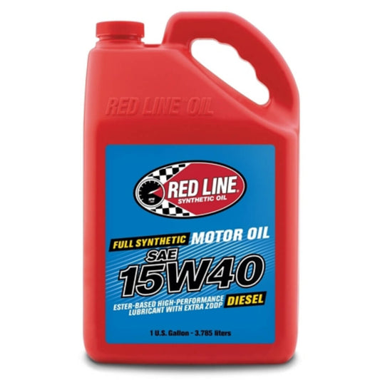 RED LINE OIL 21406 HIGH PERFORMANCE DIESEL MOTOR OIL 15W40 18.93 L (5 GAL)