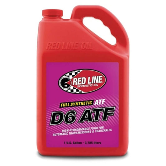 RED LINE OIL 30706 TRANSMISSION FLUID D6 ATF 18.93 L (5 GAL)