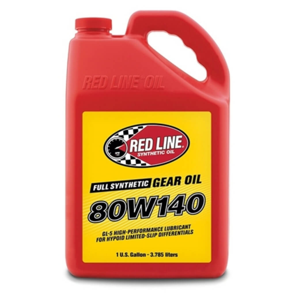 RED LINE OIL 58107 GEAR OIL FOR DIFFERENTIALS 80W140 GL-5 60.6 L (16 GAL)