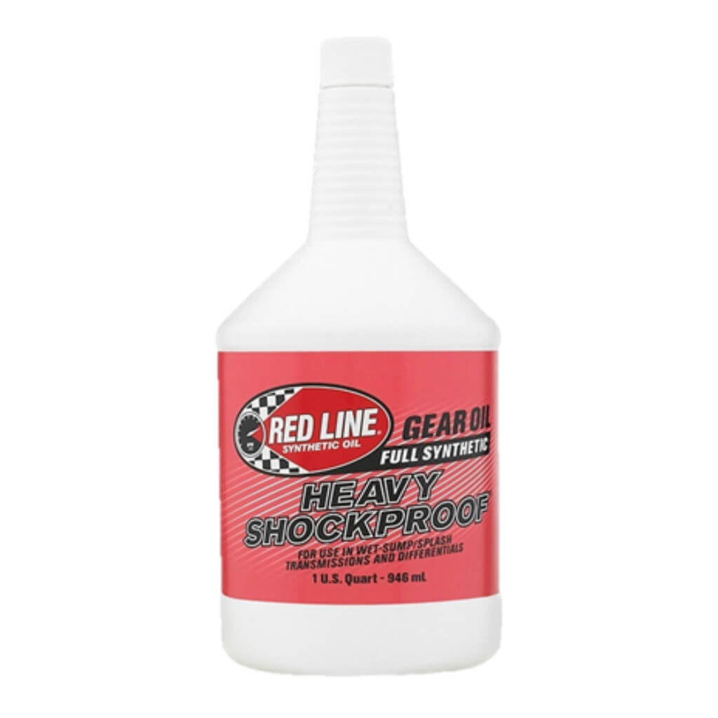 RED LINE OIL 58204 GEAR OIL HEAVY SHOCKPROOF 0.95 L (1 QT)