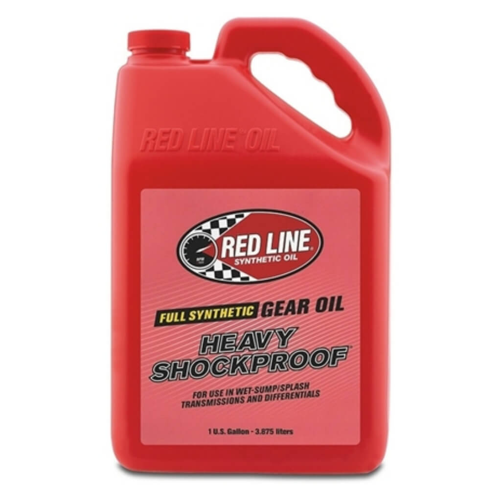RED LINE OIL 58206 GEAR OIL HEAVY SHOCKPROOF 18.93 L (5 GAL)